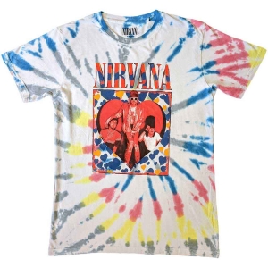 Nirvana - Heart Uni Wht Dip-Dye    i gruppen MERCH / T-Shirt / Rockoff_Nya April24 hos Bengans Skivbutik AB (5534153r)