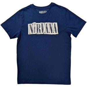 Nirvana - Box Logo Uni Denim    i gruppen MERCHANDISE / T-shirt / Hårdrock hos Bengans Skivbutik AB (5534158r)