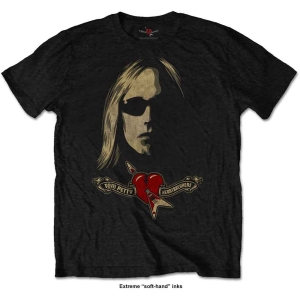 Tom Petty - Shades & Logo Uni Bl    i gruppen MERCH / T-Shirt / Rockoff_Nya April24 hos Bengans Skivbutik AB (5534169r)