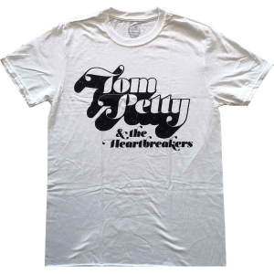 Tom Petty - Logo Uni Wht    i gruppen MERCH / T-Shirt / Rockoff_Nya April24 hos Bengans Skivbutik AB (5534175r)