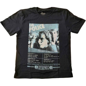 The Police - Reggatta 8 Track Uni Bl    i gruppen MERCHANDISE / T-shirt / Pop-Rock hos Bengans Skivbutik AB (5534187r)