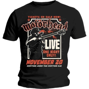 Motorhead - Lemmy Firepower Uni Bl    i gruppen MERCH / T-Shirt / Rockoff_Nya April24 hos Bengans Skivbutik AB (5534458r)