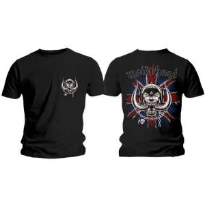 Motorhead - British Warpig & Logo Uni Bl    i gruppen MERCH / T-Shirt / Rockoff_Nya April24 hos Bengans Skivbutik AB (5534463r)