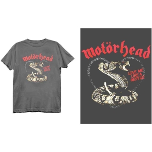 Motorhead - Love Me Like A Reptile Uni Char    i gruppen MERCHANDISE / T-shirt / Hårdrock hos Bengans Skivbutik AB (5534471r)