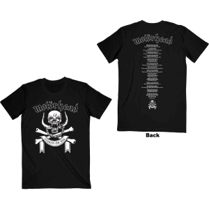 Motorhead - March Or Die Lyrics Uni Bl    i gruppen MERCHANDISE / T-shirt / Hårdrock hos Bengans Skivbutik AB (5534475r)