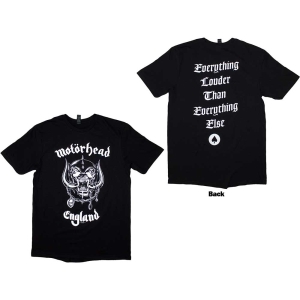 Motorhead - England Uni Bl    i gruppen MERCHANDISE / T-shirt / Hårdrock hos Bengans Skivbutik AB (5534672r)