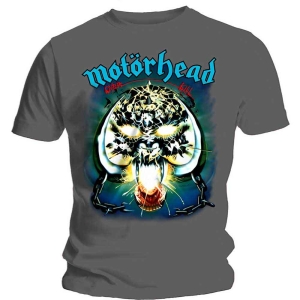 Motorhead - Overkill Uni Grey    i gruppen MERCH / T-Shirt / Rockoff_Nya April24 hos Bengans Skivbutik AB (5534676r)