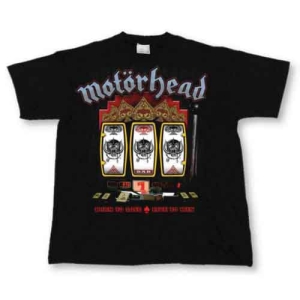 Motorhead - Slots Uni Bl    i gruppen MERCHANDISE / T-shirt / Hårdrock hos Bengans Skivbutik AB (5534679r)
