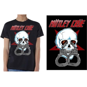 Motley Crue - Skull Cuffs 2 Uni Bl    i gruppen MERCH / T-Shirt / Rockoff_Nya April24 hos Bengans Skivbutik AB (5534689r)