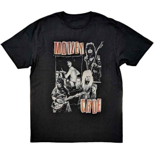 Motley Crue - Vintage Pink Collage Uni Bl    i gruppen MERCHANDISE / T-shirt / Hårdrock hos Bengans Skivbutik AB (5534696r)
