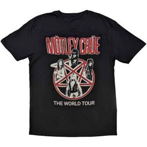 Motley Crue - Vintage World Tour Uni Bl    i gruppen MERCH / T-Shirt / Rockoff_Nya April24 hos Bengans Skivbutik AB (5534699r)