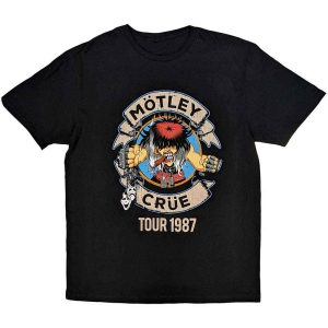 Motley Crue - Girls Girls Girls Tour '87 Uni Bl    i gruppen MERCH / T-Shirt / Rockoff_Nya April24 hos Bengans Skivbutik AB (5534700r)