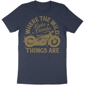 Luke Combs - Tour '23 Where The Wild Things Are Uni B i gruppen MERCHANDISE / T-shirt / Country hos Bengans Skivbutik AB (5534966r)