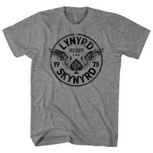 Lynyrd Skynyrd - Freebird '73 Wings Uni Grey    i gruppen MERCHANDISE / T-shirt / Pop-Rock hos Bengans Skivbutik AB (5534970r)