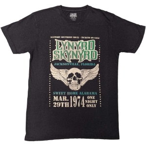 Lynyrd Skynyrd - Winged Skull Uni Bl    i gruppen MERCHANDISE / T-shirt / Pop-Rock hos Bengans Skivbutik AB (5534973r)