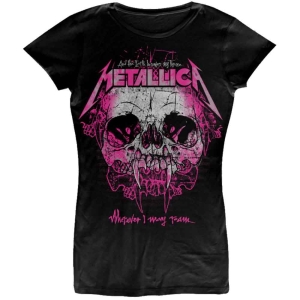 Metallica - Wherever I May Roam Lady Bl T-shirt i gruppen MERCHANDISE / T-shirt / Hårdrock hos Bengans Skivbutik AB (5534995r)