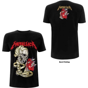 Metallica - Heart Explosive Uni Bl    i gruppen MERCH / T-Shirt / Rockoff_Nya April24 hos Bengans Skivbutik AB (5534996r)