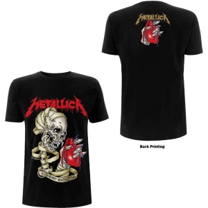 Metallica - Heart Explosive Uni Bl    i gruppen MERCHANDISE / T-shirt / Hårdrock hos Bengans Skivbutik AB (5534996r)