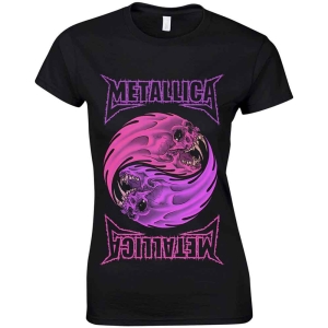Metallica - Yin Yang Purple Lady Bl    i gruppen MERCH / T-Shirt / Rockoff_Nya April24 hos Bengans Skivbutik AB (5535001r)
