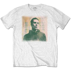 Liam Gallagher - Album Cover Uni Wht    i gruppen MERCH / T-Shirt / Rockoff_Nya April24 hos Bengans Skivbutik AB (5535309r)