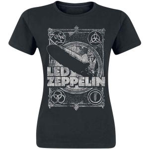 Led Zeppelin - Vintage Print Lz1 Lady Bl    i gruppen MERCHANDISE / T-shirt / Hårdrock hos Bengans Skivbutik AB (5535318r)
