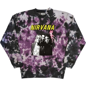 Nirvana - Flipper Uni Grey Dip-Dye Sw   i gruppen MERCH / T-Shirt / Rockoff_Nya April24 hos Bengans Skivbutik AB (5535344r)