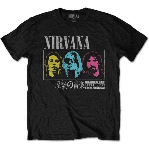 Nirvana - Japan! Uni Bl    i gruppen MERCHANDISE / T-shirt / Hårdrock hos Bengans Skivbutik AB (5535359r)