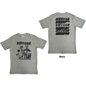 Nirvana - Incesticide Stacked Logo Uni Green    i gruppen MERCH / T-Shirt / Rockoff_Nya April24 hos Bengans Skivbutik AB (5535364r)