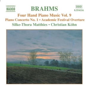 Brahms Johannes - Four Hand Piano Music 9 i gruppen Externt_Lager / Naxoslager hos Bengans Skivbutik AB (553547)