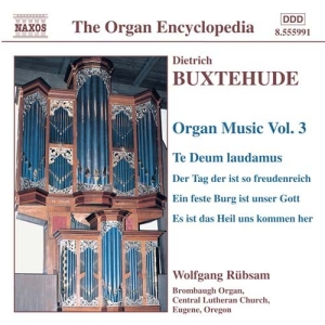 Buxtehude Dietrich - Organ Music Vol 3 i gruppen Externt_Lager / Naxoslager hos Bengans Skivbutik AB (553551)