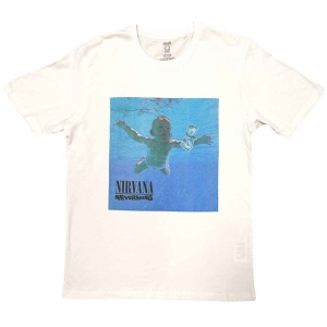 Nirvana - Nevermind Album Uni Wht    i gruppen MERCHANDISE / T-shirt / Hårdrock hos Bengans Skivbutik AB (5535628r)