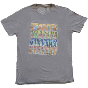 Nirvana - Repeat Uni Grey    i gruppen MERCHANDISE / T-shirt / Hårdrock hos Bengans Skivbutik AB (5535634r)