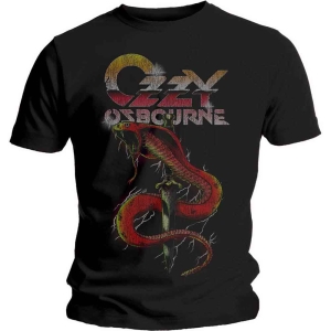 Ozzy Osbourne - Vintage Snake Uni Bl    i gruppen MERCH / T-Shirt / Rockoff_Nya April24 hos Bengans Skivbutik AB (5535645r)