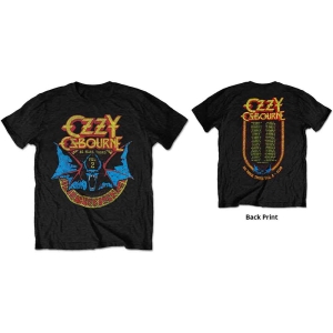 Ozzy Osbourne - Bat Circle Uni Bl  1 i gruppen MERCH / T-Shirt / Rockoff_Nya April24 hos Bengans Skivbutik AB (5535648r)