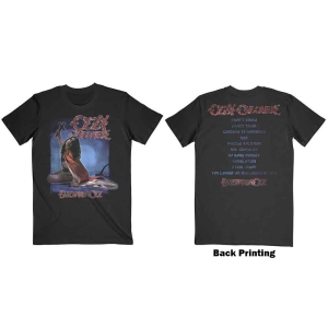 Ozzy Osbourne - Blizzard Of Ozz Tracklist Uni Bl    i gruppen MERCH / T-Shirt / Rockoff_Nya April24 hos Bengans Skivbutik AB (5535649r)