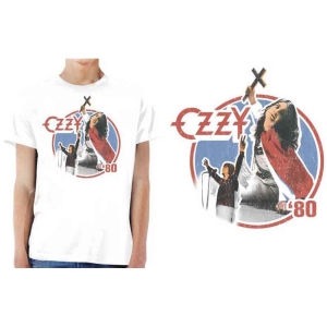 Ozzy Osbourne - Blizzard Of Ozz '80 Uni Wht i gruppen MERCHANDISE / T-shirt / Hårdrock hos Bengans Skivbutik AB (5535650r)