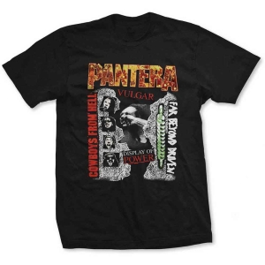 Pantera - 3 Albums Uni Bl    i gruppen MERCHANDISE / T-shirt / Hårdrock hos Bengans Skivbutik AB (5535656r)