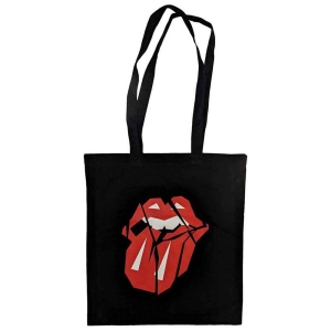 Rolling Stones - Hackney Diamonds Shards Logo Bl Tote B i gruppen MERCHANDISE / Merch / Pop-Rock hos Bengans Skivbutik AB (5535689)