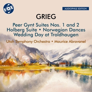 Utah Symphony Orchestra Maurice Ab - Grieg: Orchestral Works i gruppen VI TIPSAR / Fredagsreleaser / Fredag den 24:e Maj 2024 hos Bengans Skivbutik AB (5535733)