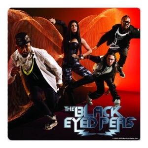 Black Eyed Peas - Band Photo Boom Pow Individual Cork Coas i gruppen MERCHANDISE / Merch / Hip Hop-Rap hos Bengans Skivbutik AB (5535856)