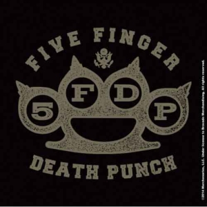 Five Finger Death Punch - Brass Knuckle Individual Cork Coast i gruppen MERCHANDISE / Merch / Hårdrock hos Bengans Skivbutik AB (5535862)