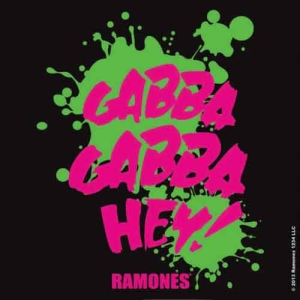 Ramones - Gabba Gabba Hey Individual Cork Coast i gruppen MERCHANDISE / Merch / Punk hos Bengans Skivbutik AB (5535879)
