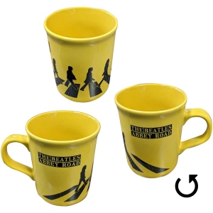 The Beatles - Abbey Road Silhouettes Yell Unboxed Mug i gruppen MERCHANDISE / Merch / Pop-Rock hos Bengans Skivbutik AB (5535900)