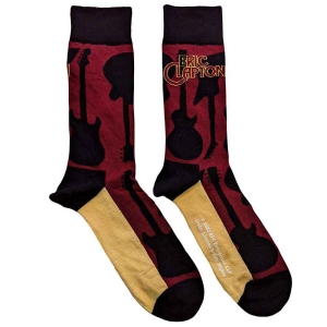 Eric Clapton - Guitars Uni Red Socks (Eu 40-45) i gruppen MERCHANDISE /  /  hos Bengans Skivbutik AB (5536114)