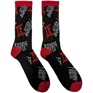 Ice Nine Kills - Logos Uni Bl Socks (Eu 40-45) i gruppen MERCHANDISE /  /  hos Bengans Skivbutik AB (5536125)