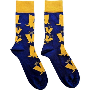 Madness - Crown & M Uni Blue Socks (Eu 40-45) i gruppen MERCHANDISE / / hos Bengans Skivbutik AB (5536138)