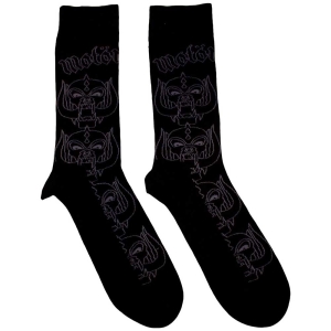 Motorhead - Warpig Outlines Uni Bl Socks (Eu 40-45) i gruppen MERCHANDISE /  /  hos Bengans Skivbutik AB (5536148)