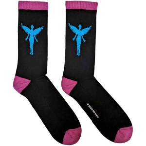 Nirvana - In Utero Blue Angel Bl Socks (Eu 40-45) i gruppen MERCHANDISE / Strumpor / Hårdrock hos Bengans Skivbutik AB (5536158)