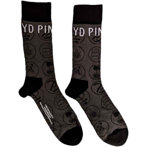 Pink Floyd - Later Years Symbols Char Socks (Eu 40-45 i gruppen MERCHANDISE /  /  hos Bengans Skivbutik AB (5536172)
