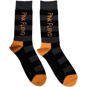 Pink Floyd - Orange Logo Uni Bl Socks (Eu 39-45) i gruppen MERCHANDISE /  /  hos Bengans Skivbutik AB (5536176)